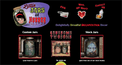 Desktop Screenshot of littlejarsofhorror.com